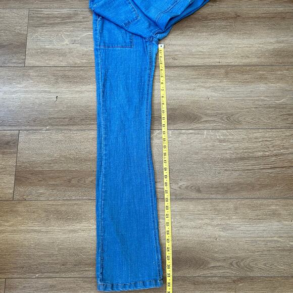 EMORY PARK Blue Jeans Women's Large Patch Pockets - Picture 6 of 7